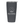 Front view of a 16oz Charcoal Tumbler with the Moterra Sky to Sea vertical logo
